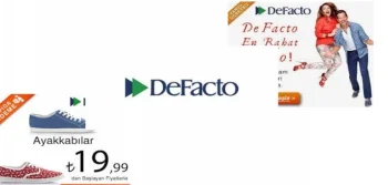 Defacto Online Alışveriş Olanakları